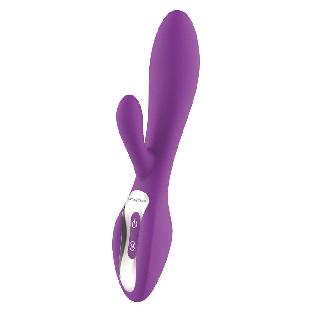 Vibratore Rabbit Concave Purple